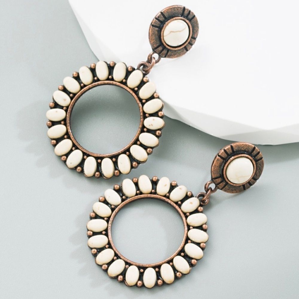 Southwestern Turquoise Earrings NWT